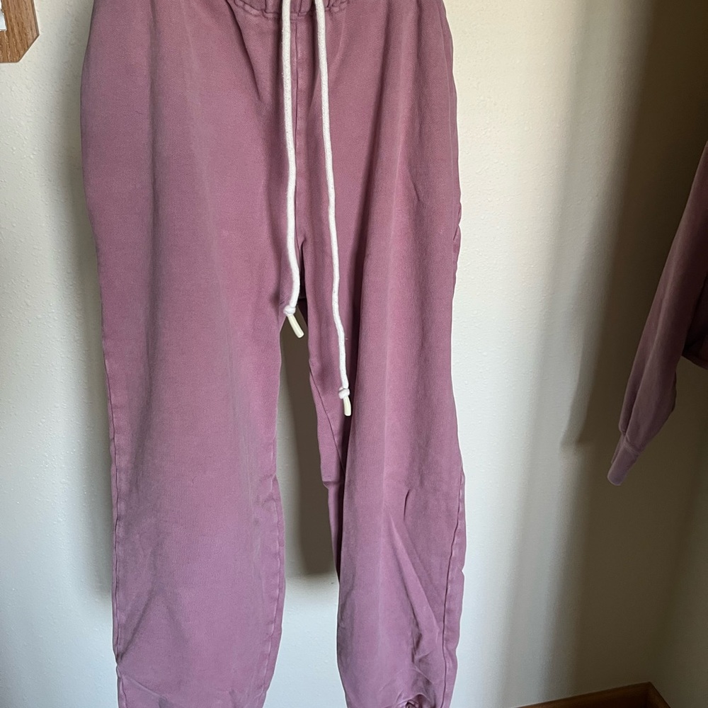 Lucky Brand Pink Sweatshirt and Sweatpants Set l Size M - Picture 5 of 8